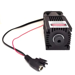 Focusable 445nm 450nm 1.6W/2.5W/5W/7W/10W/15W/20W Engraving Blue Laser Module PWM CNC DC12V