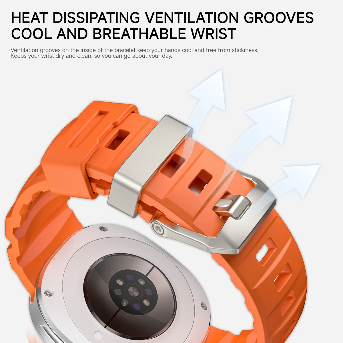 

Спортивный ремешок для Galaxy Watch 8 Classic 46 мм, силиконовый ремешок-петля для Galaxy Watch 8 40 44 мм Ultra 2025 Correa, аксессуары для браслета