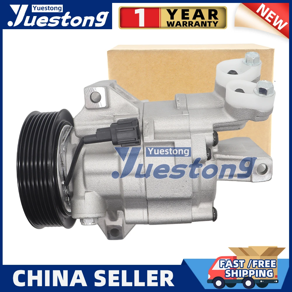

Компрессор переменного тока для Nissan Note E11 Tiida C11 Latio 04-11 92600-ED000 92600ED07A 92600ED07B 5060217470 Z0014129A Z0004246B