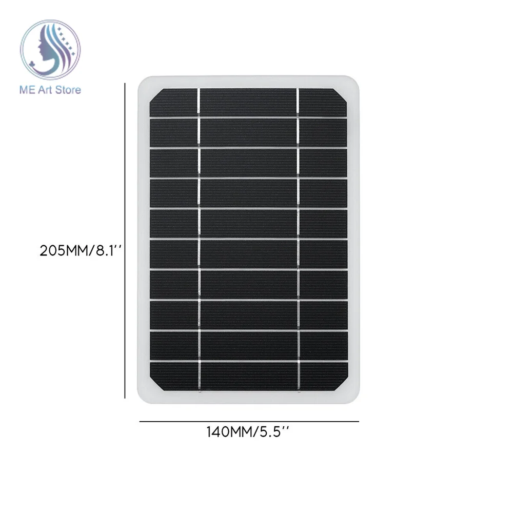 10W pannello solare portatile fai da te 5V cella di batteria modulo caricabatterie solare energia esterna escursione pesca torcia piastra per