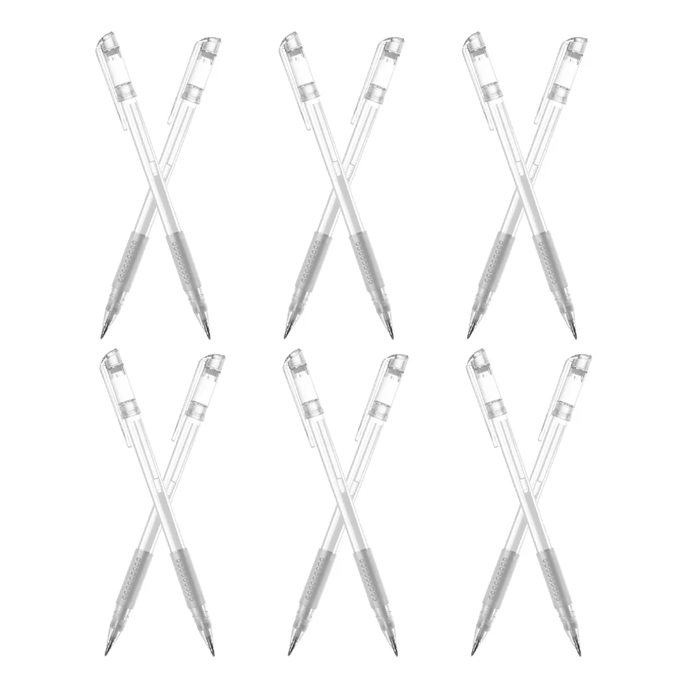 15 ชิ้นสีขาว Skin Marker ปากกา Extra Fine Eyebrow Tattoo ตําแหน่งเครื่องมือ Clear Stencil Pilot Fountain Markers สําหรับร้านเสริมสวย