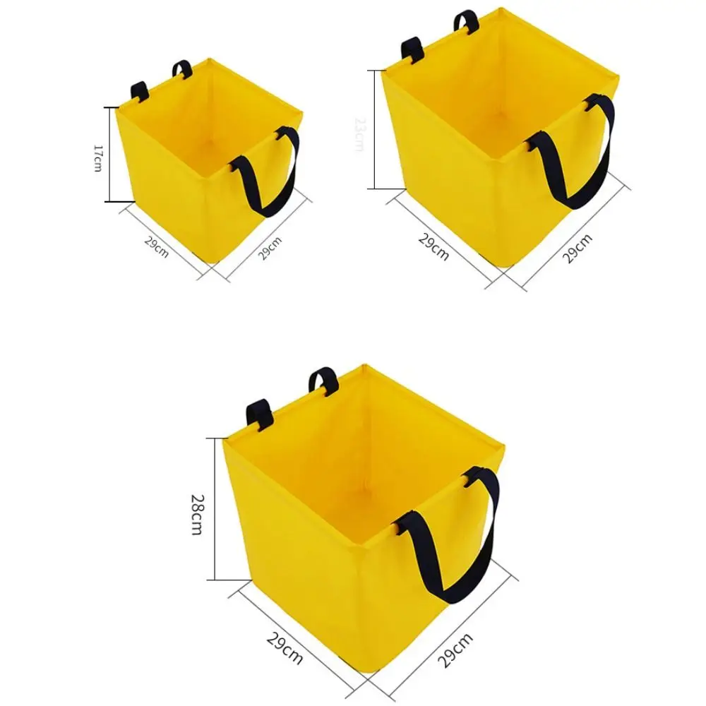 منظم التخزين حقيبة الصيد المربعة المحمولة للطي حقيبة تخزين الشاطئ بسيطة مقاوم للماء حقيبة غسيل السيارات تسلق الجبال