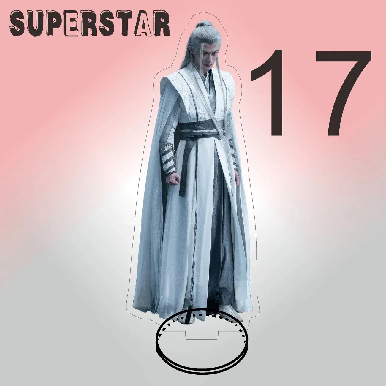 Tan Jianci HD Poster Picture 15cm Stand Up TV Lost You Forever Xiang Liu Drama Stills Humanoid Stop Sign Desktop Decor Ornaments