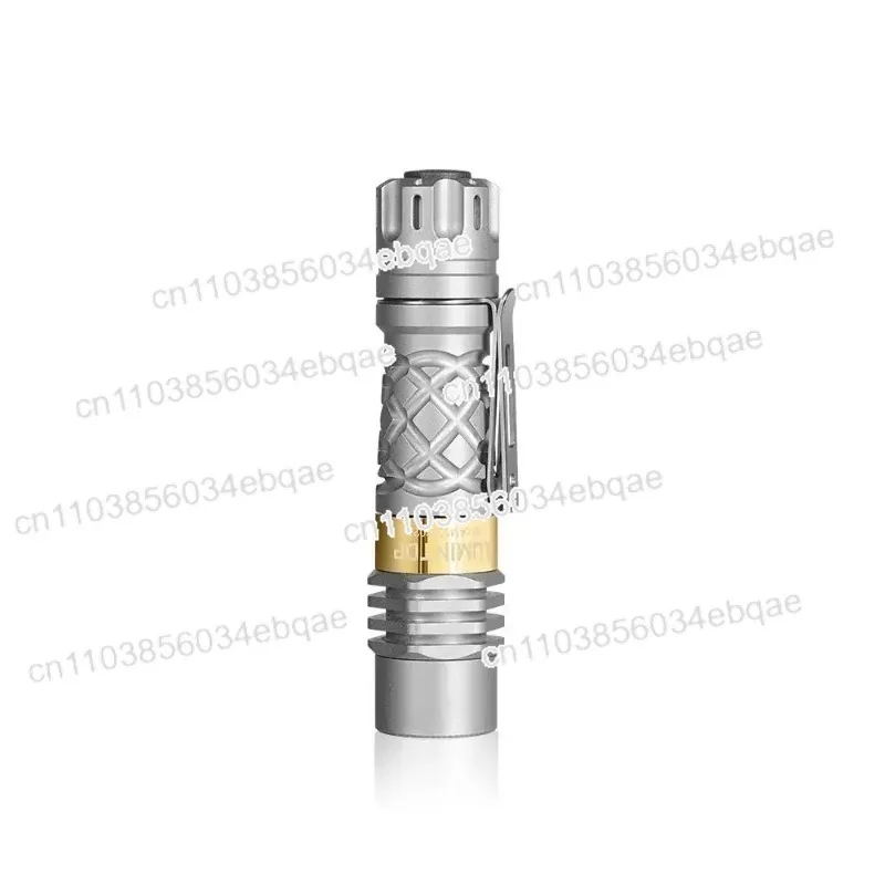 For Titanium 700 MetersThrow Mini White Laser Flashlight 14500 Cells Lep Torch