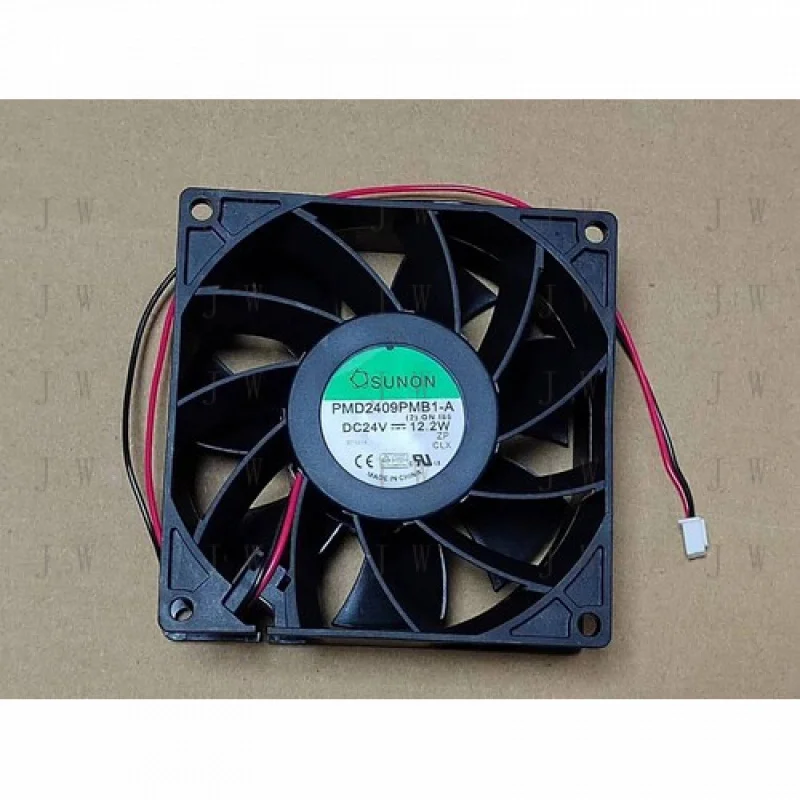 

Вентилятор охлаждения инвертора DDW для SUNON PMD2409PMB1-A 24V 12.2W 92×92×38MM, 2-контактный