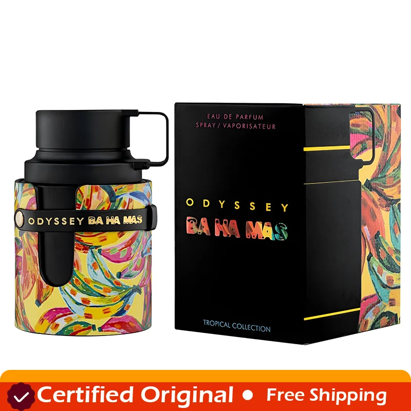 Armaf Odyssey Ba Ha Mas Tropical Collection, Eau de Parfum en Spray con Aroma Frutal, Acuático y Amaderado, de Larga Duración, 3.4 Onzas / 100 ml