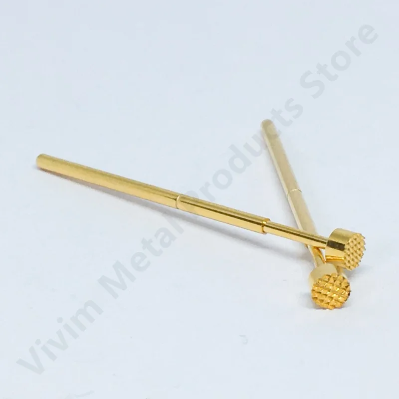 100PCS PA100-H6 28-claw Plum Blossom Head Dia3.0mm Needle Spring Test ProbeTest Pin P100-H Dia 1.36mm PA100-H Pogo Pin Test Tool