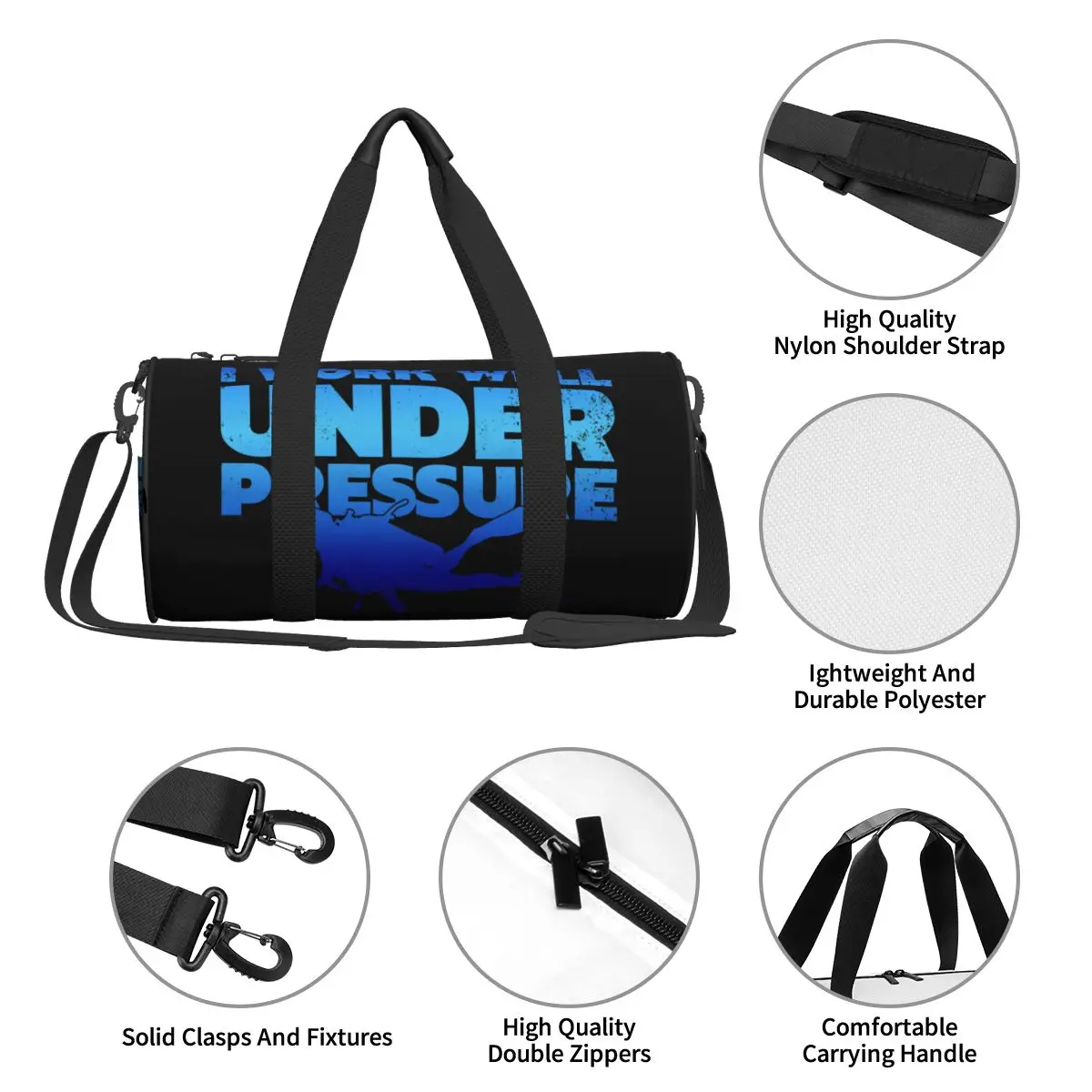 Bolsa de gimnasio impermeable para deportes al aire libre, bolsa de viaje deportiva, mochila de buceo, regalo