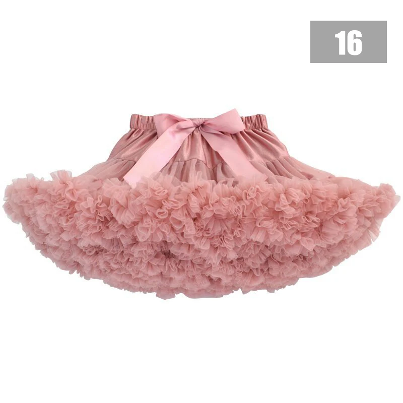Falda de tutú para mujer y niña, ropa interior mullida para fiesta, Ballet, adolescente, Princesa, tul, baile