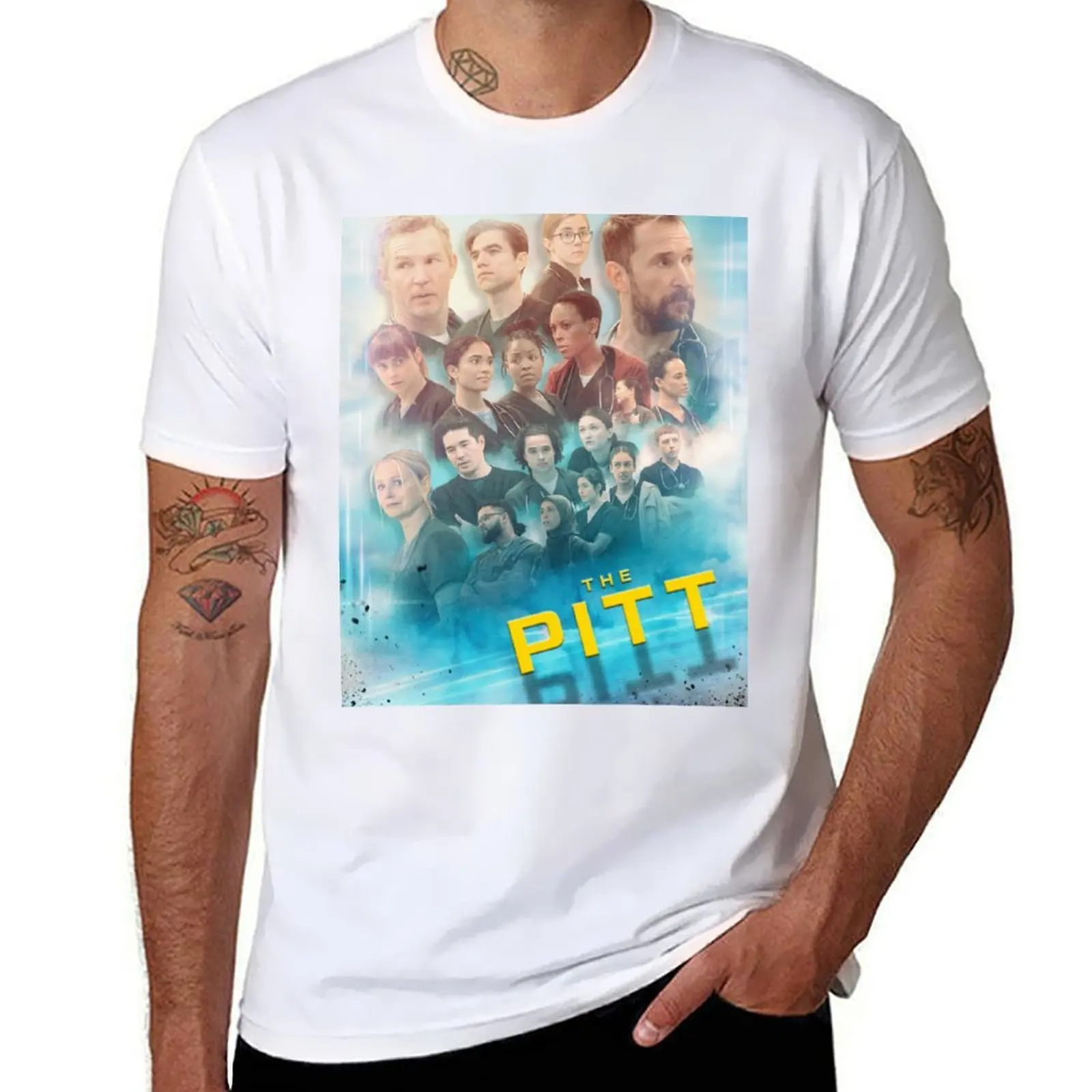The Pitt: Medical Ensemble T-Shirt t shirt man plain man t shirts graphic T-Shirt