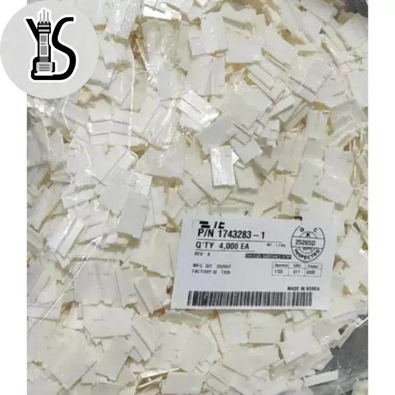 100PCS Original Genuine waterproof connector 1743283-1 Sheath Automotive Connector Locks & Position Assurance For Automobile