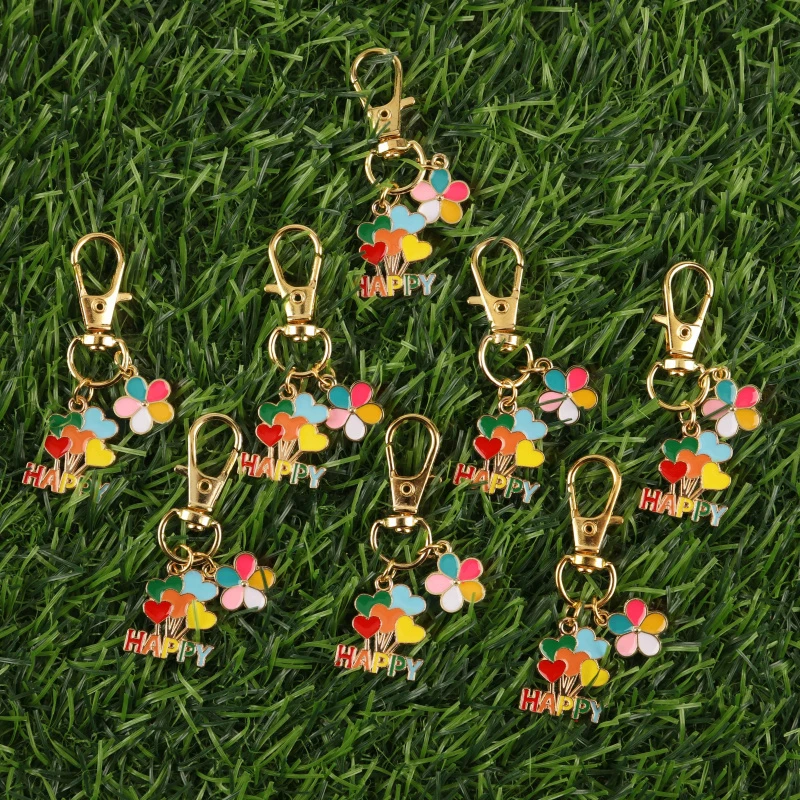 8A chain jewelry set brought by luck，Rainbow flowers are suitable for team gifts，Classroom thank-you scenarios。Includes inspirin