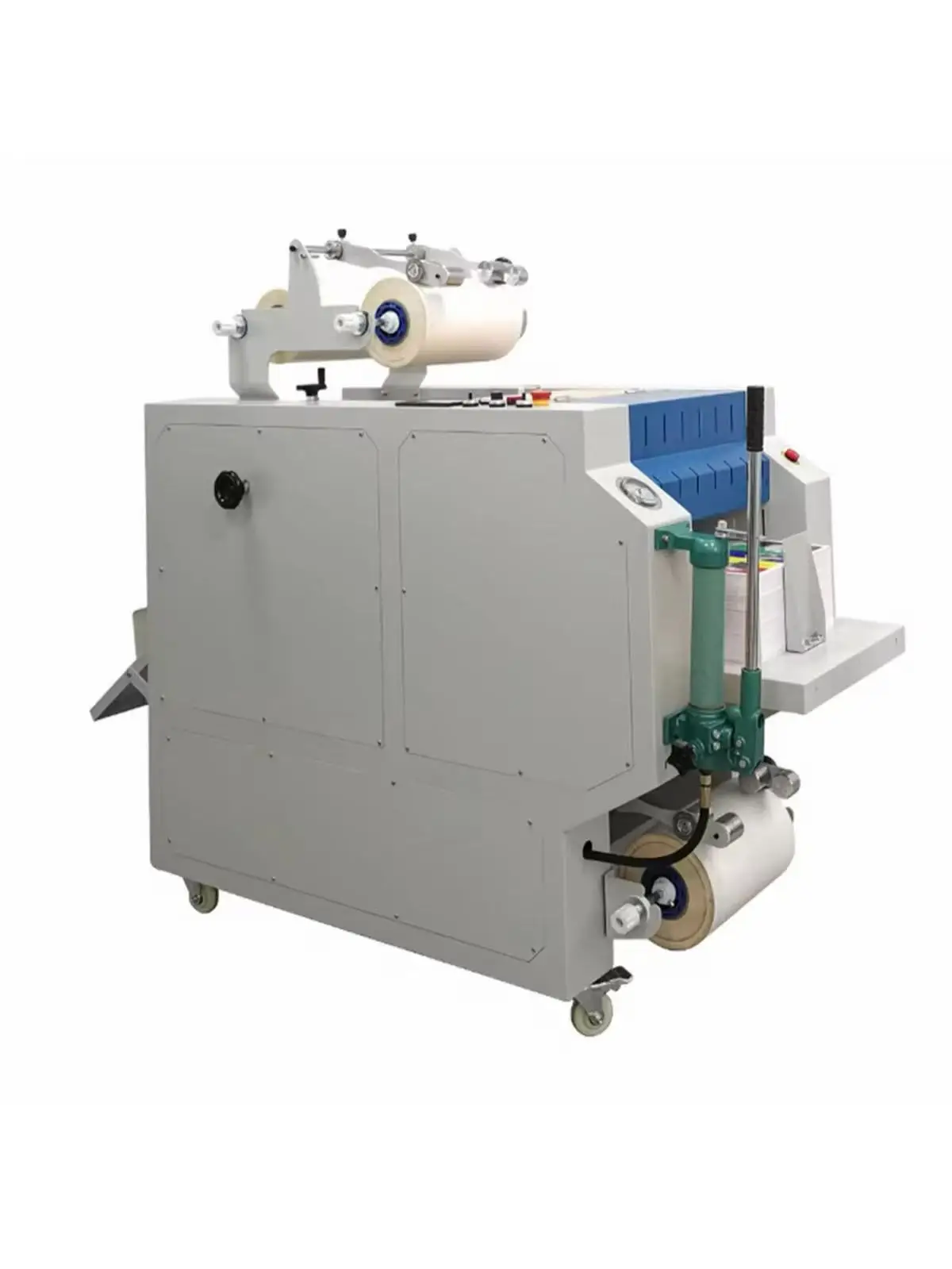 390MAX Industrial Grade Double Side Laminating Machine Hydraulic Hot Laminator For Paper & Sticker Processing