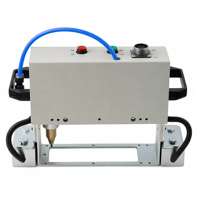 Pneumatic Dot Peen Marking Machine 140x40mm Metal Engraver for Letters Serial Numbers VIN Code Chassis Number Date Engraving Too