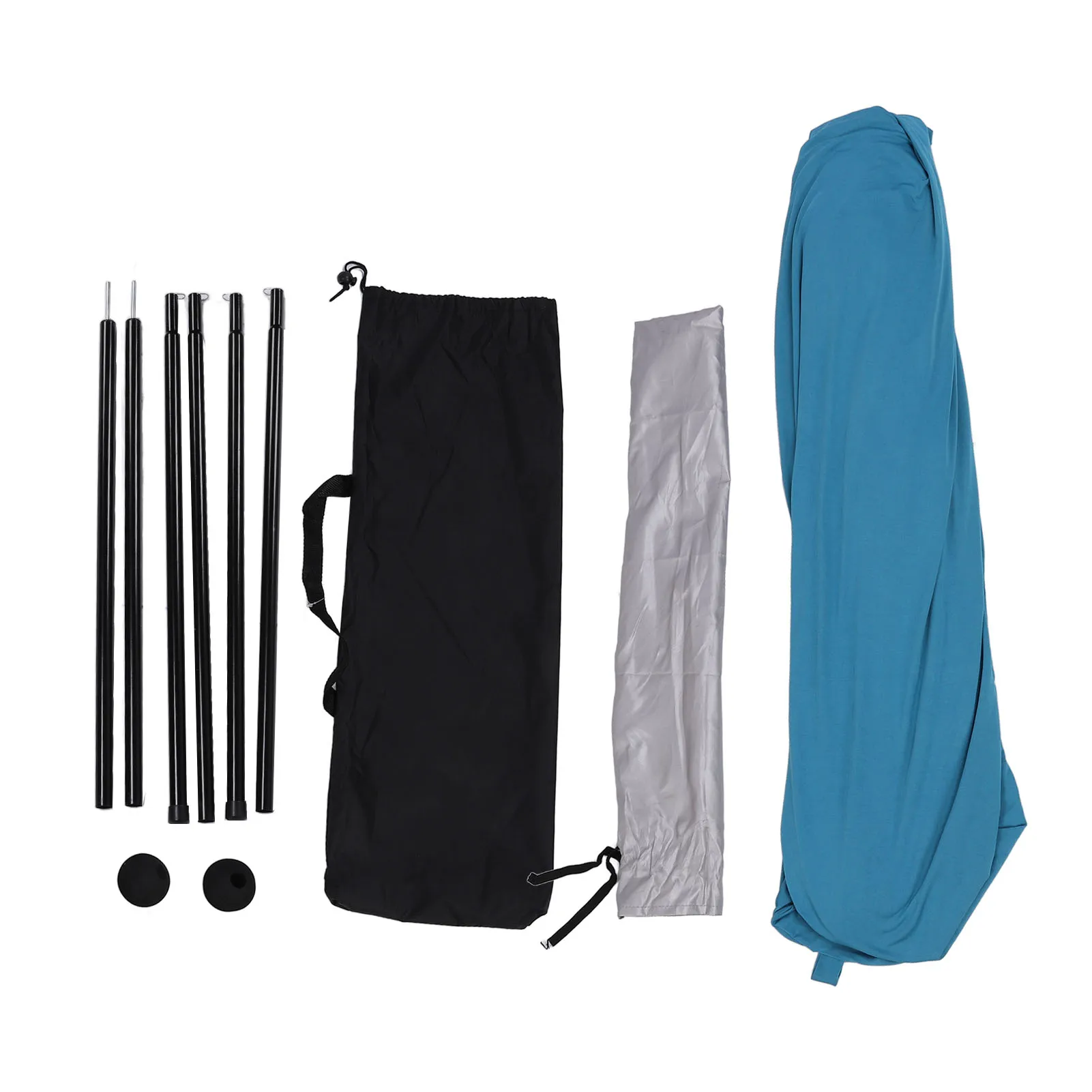 

Beach Canopy Outdoor Shade Beach Canopy 5 People Capacity Waterproof UPF50 Reinforced Windproof Rope with Carry Bag for Camping