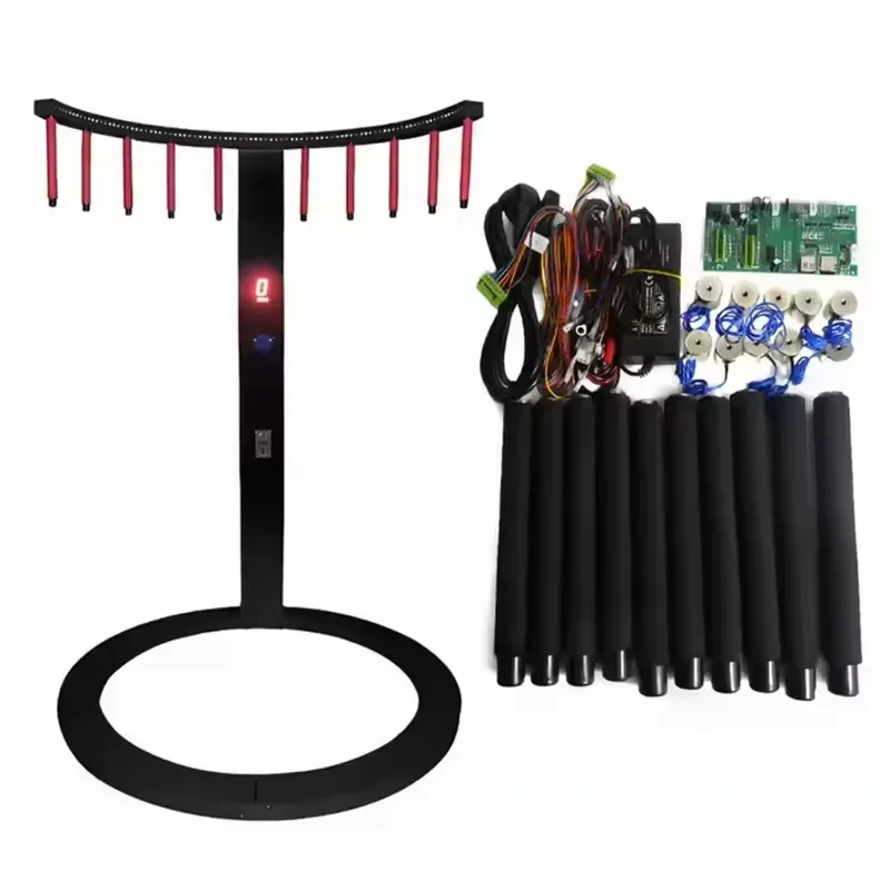 Indoor Coin-Operated Fast Reaction Arcade Machine Amusement Park Equipment Fast Chips Eyes Catch Stick Falling Spanish