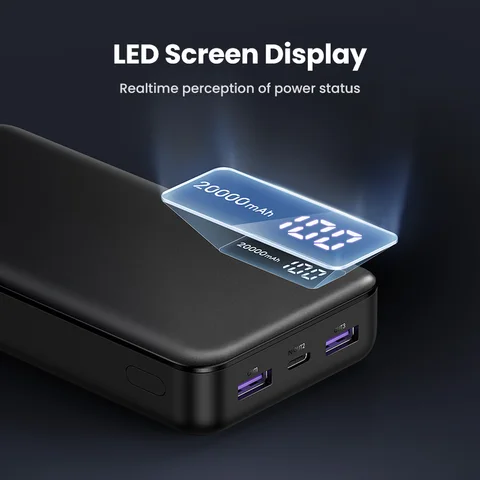 UGREEN 20000 мАч Power Bank с быстрой зарядкой 20 Вт для iPhone и Xiaomi — фото товара