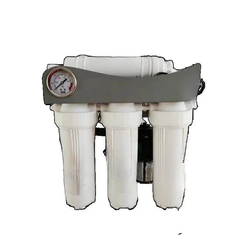 High-flow water purifier system with washable ultrafiltration filter for purified mineral water