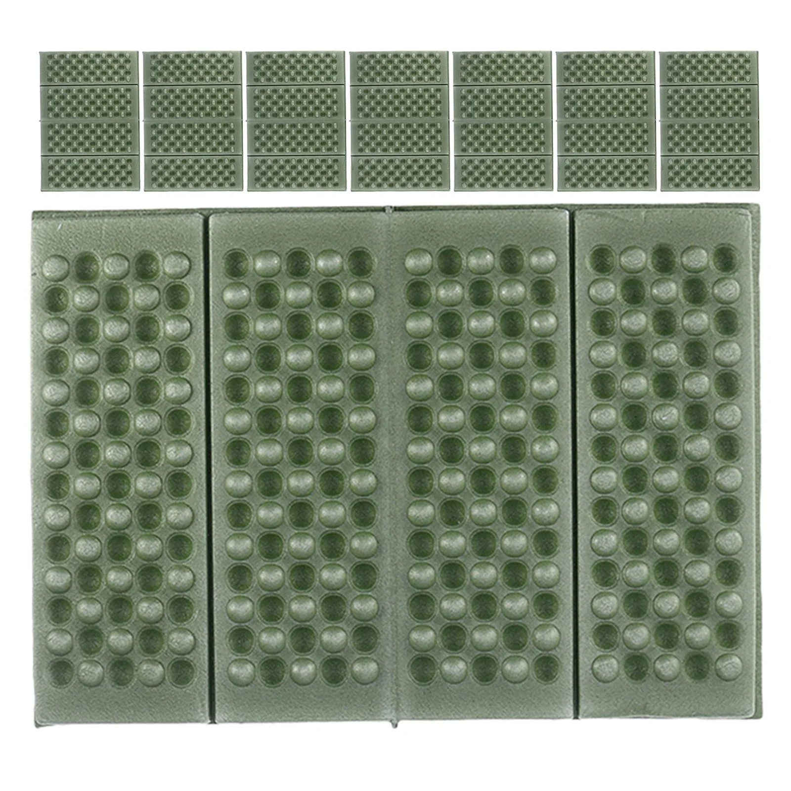 

8Pcs Camping Seat Cushions Foldable Lightweight Moistureproof Outdoor Sit Pads Portable Picnic Mats Sitting Pads for Backpacking