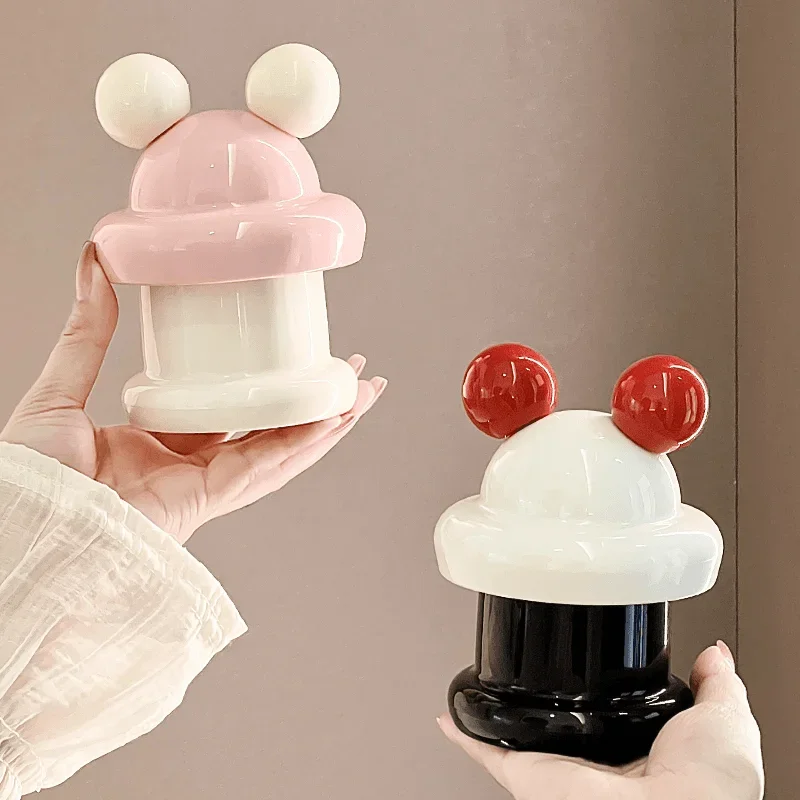 A Toothpick Box - Creative Toothpick Box Household High-end Ceramic Toothpick Holder Personality Cute Cotton Swab Box Dental Flo