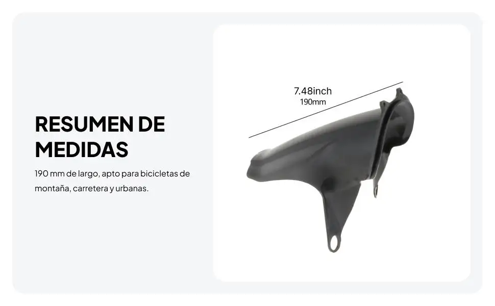 Motorcycle Mud Guard Against Splashing Water Mud Flap Ultralight Easy to Install MY21 36 38 Wheel Protection Fenders Spare Parts
