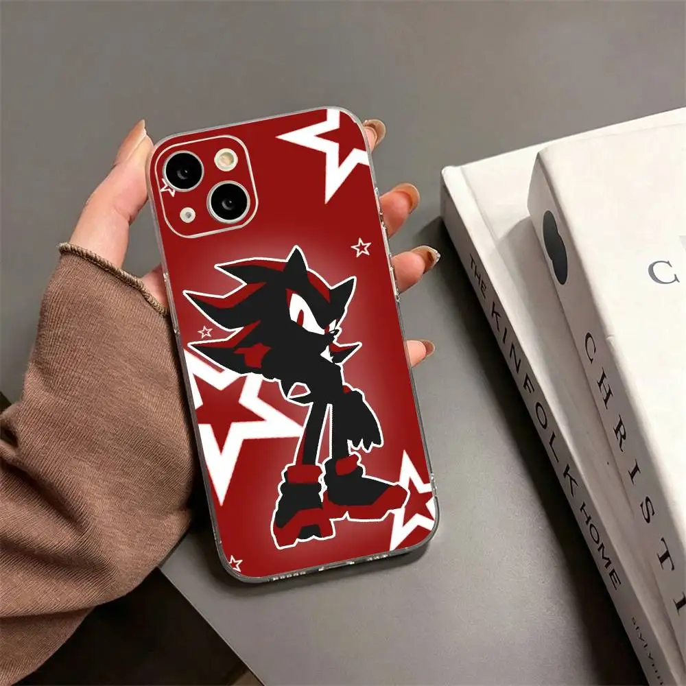 Sonic The H-Hedgehog  Transparent Phone Case For IPhone 17 16 15 Pro Max 14 13 12 11