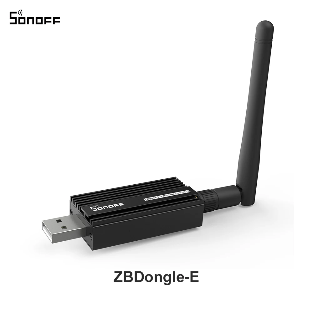 SONOFF ZBDongle-E USB-Dongle Plus ZigBee 3.0 Wireless Zigbee Gateway-Analysator ZHA Zigbee2MQTT vorgebaut als Koordinator