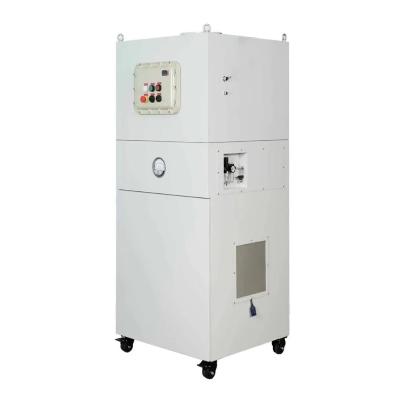 New Industrial Dust Extractor 5.5KW 100L Anti-explosion Dust Removal Equipment 99% Efficiency Cartridge Filter for Copper