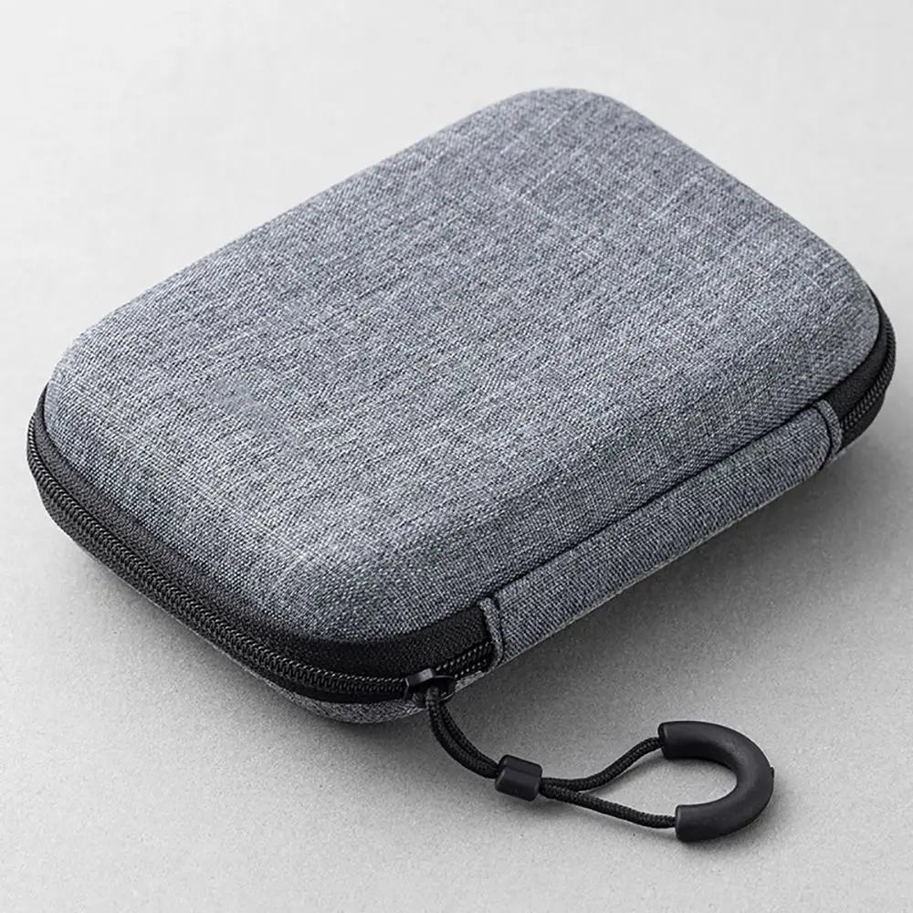 1Pcs Earphone/Phone/Charging Cable EVA Storage Bag Mini For Airpod Zipper Earphone Case Digital Accessories Portable