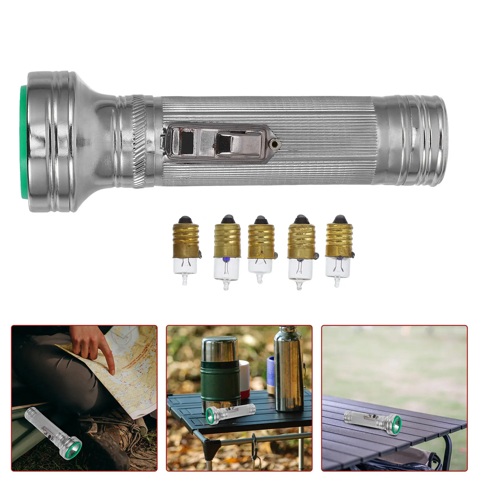 lanterna-vintage-pequena-dos-anos-80-em-metal-prateado-funcionando-com-bateria-lanterna-portatil-para-uso-externo