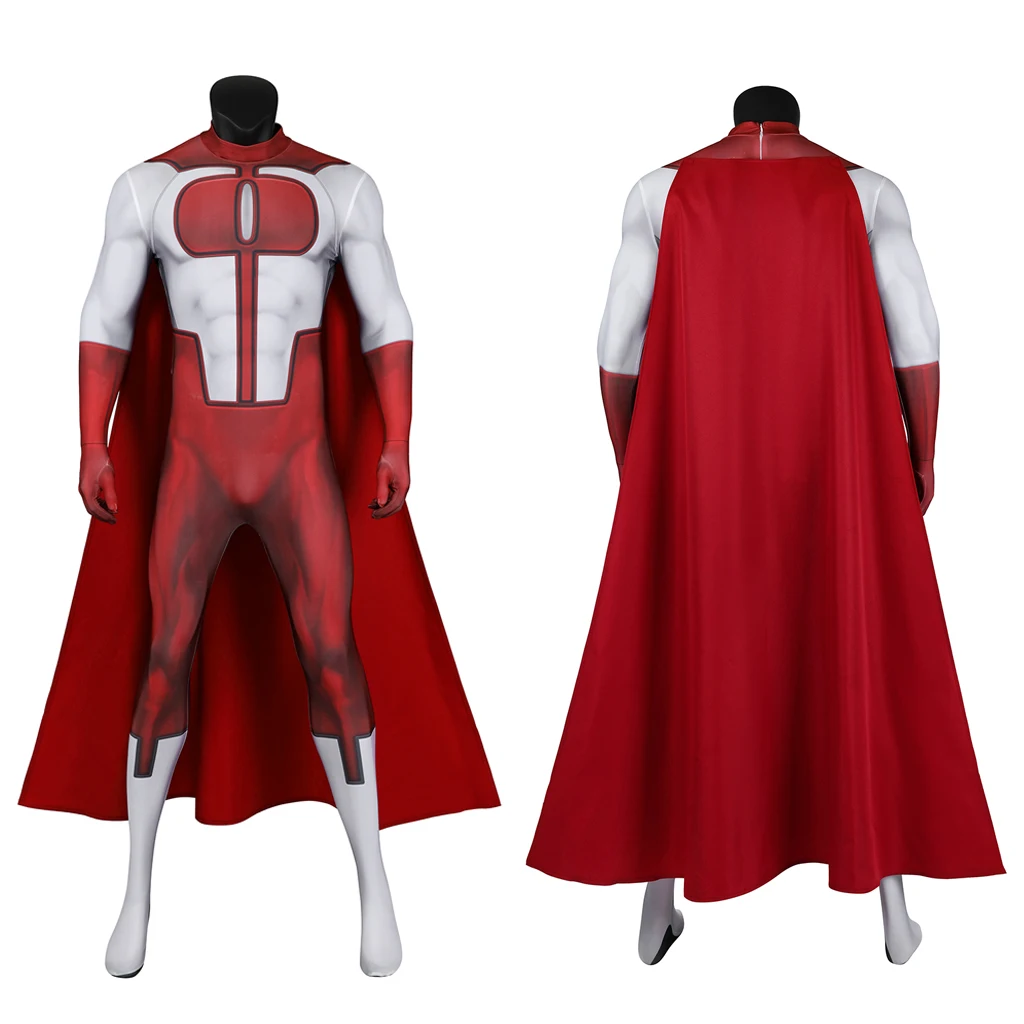 Macacão para impressão 3D Masculino, Nola Grayson 1 Traje Cosplay, Bodysuit Mortal Kombat, Roupas de Halloween, Capa Vermelha