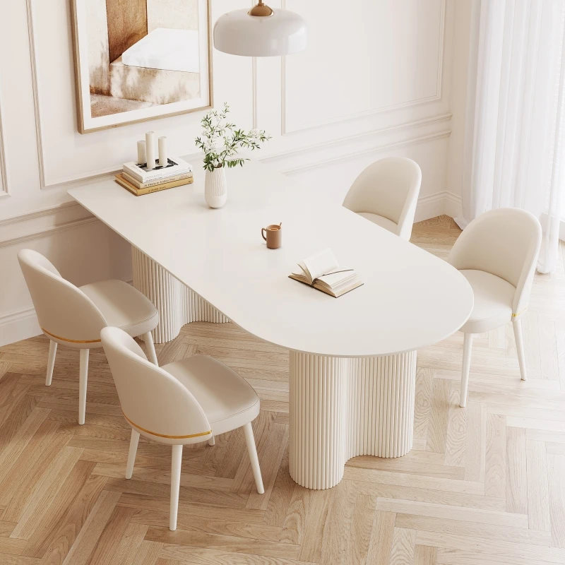 

Trendy Beauty Table Simple Versatile Premium Modern Dining Table Design Unique Tavolo Pranzo Allungabile Dining Room Furniture