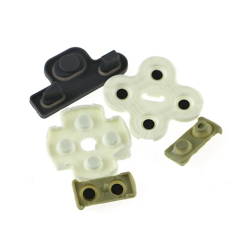 Yuxi 1set für ps3 leitfähige klebe knöpfe ersatz controller silikon leitfähige gummi pad schlüssel polster knopf gummi matte