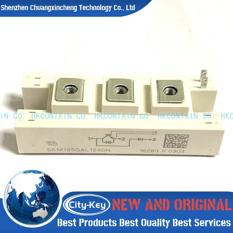 

New and Original SKM195GAL123D SKM195GAL124DN SKM195GB063DN SKM195GB066D SKM195GB126D SKM195GB124DN SKM195GM063D IGBT MODULE