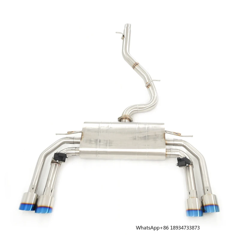 Catback Exhaust For AUDI S3 2.0T 2015-2022 Stainless Steel Exhaust valve control Automobile Exhaust System