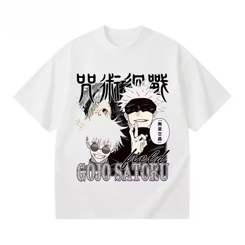 

Wutiao Wu T-shirt Printing Heavy Spell Return To Fight Animation Two-dimensional Short Sleeves Loose Cotton Short Sleeves Sports