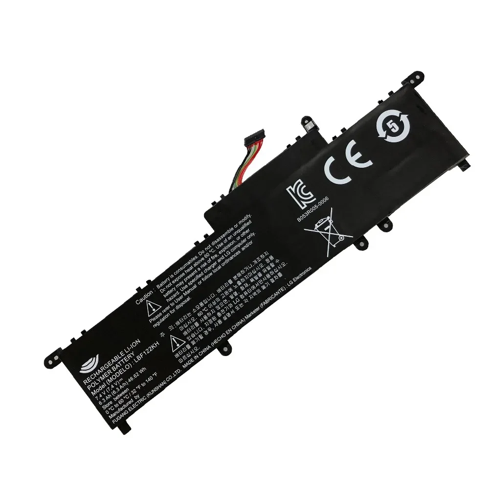 7.4V 46.62wh LBF122KH new Original LBF122KH Laptop Battery For LG Xnote P210 P220 P330 Series Tablet