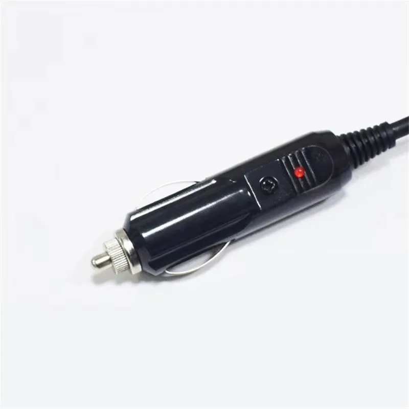 Popu 5pcs With LED Indicator Plug Power Charger Adapter Connector Fuse Converter Plug 12V To 24V Car Cigarette Lighter Plug Fuse