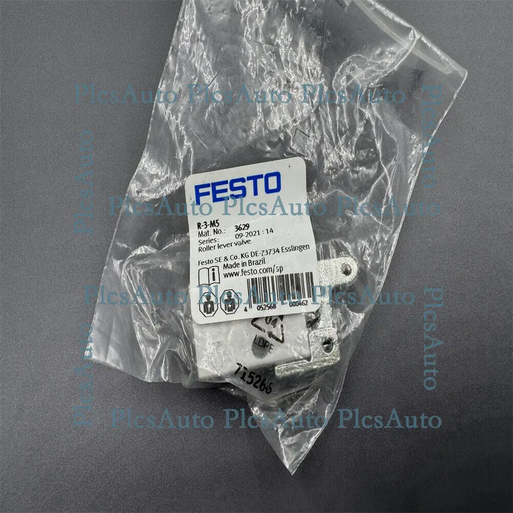 one new festo R-3-M5 3629 ROLLER LEVER VALVE in box Fast Shipping