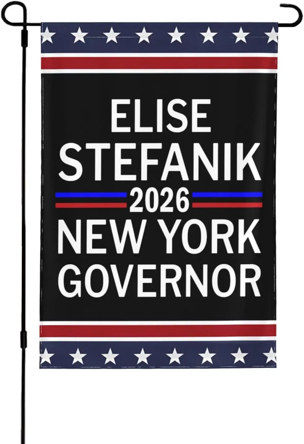 Elise-Stefanik For New York Governor 2026 Garden Flag 12x18 In Yard Sign House Flag Double Sided AAO YYX EEZ