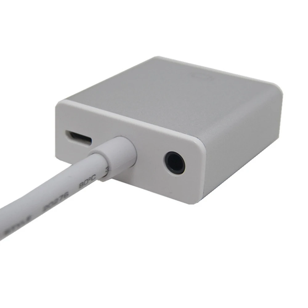 HDMI to VGA converter for laptops, desktop set-top boxes, projectors, adapter cables for high-definition display