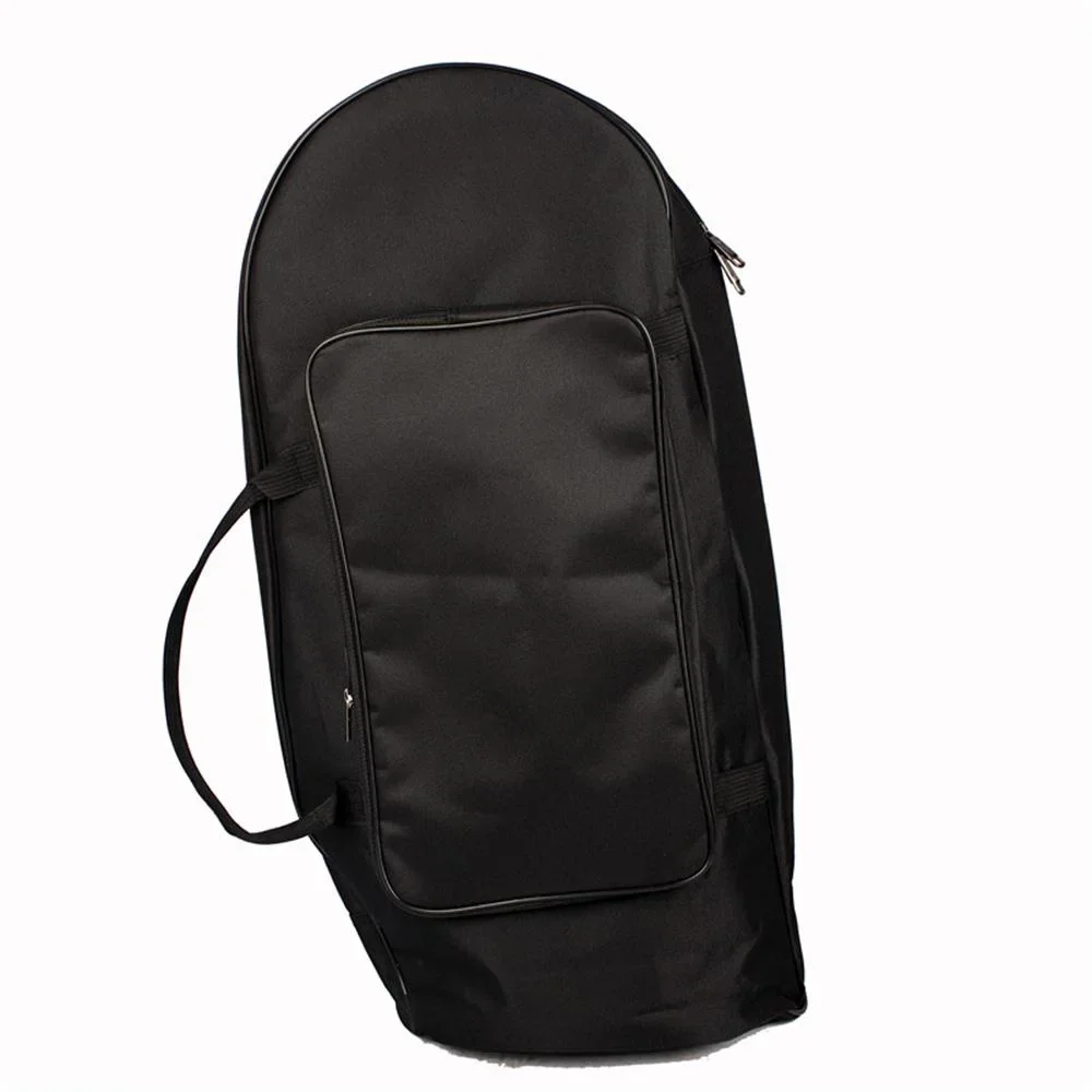 Tenor Horn Gig Backpack Baritone Case Handbag Black Waterproof Oxford Cloth Storage Bag Musical Instrument Accessories