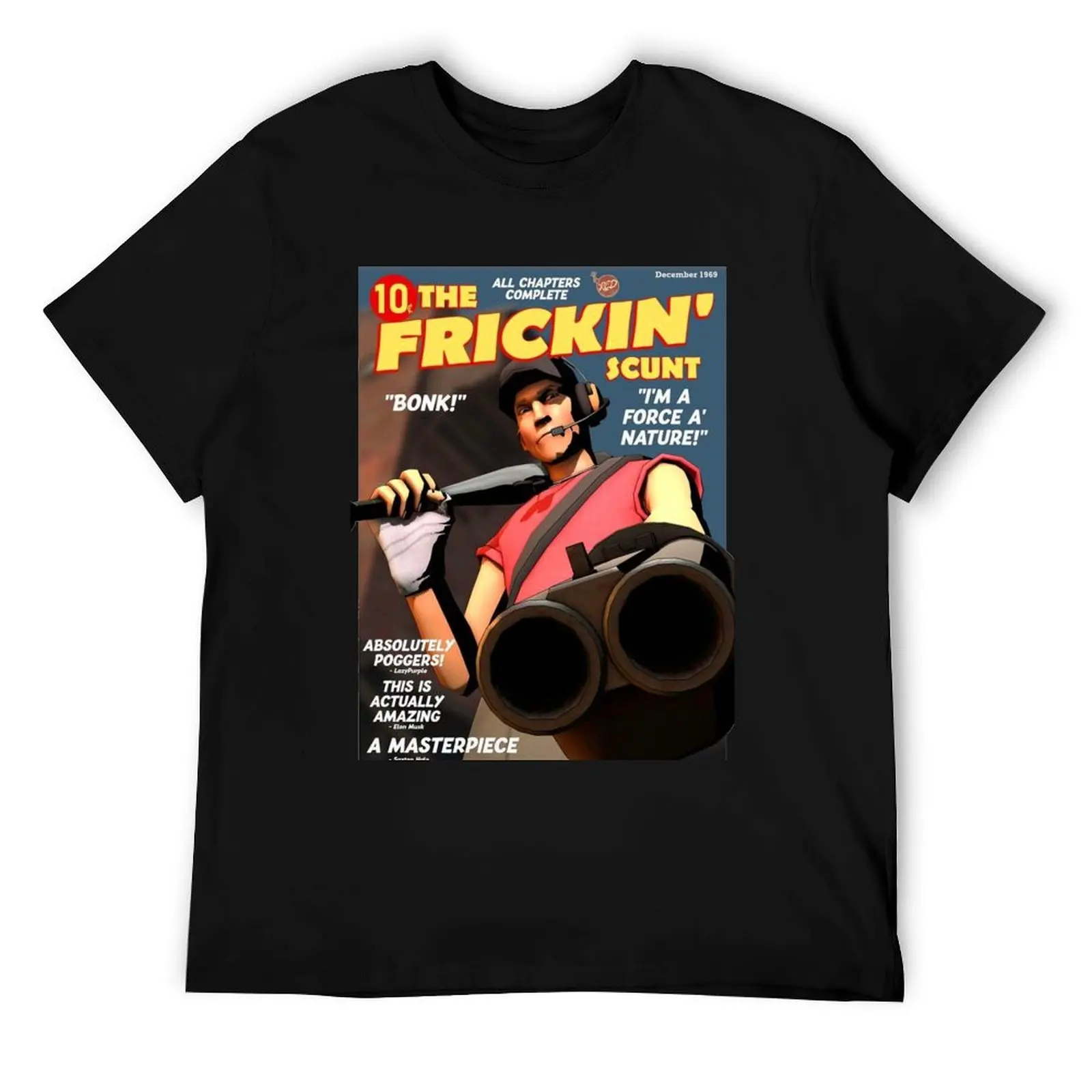 

Scout tf2 sfm classic T-Shirt t shirts for man cotton funny cotton t shirt man man t shirt summer T-Shirt