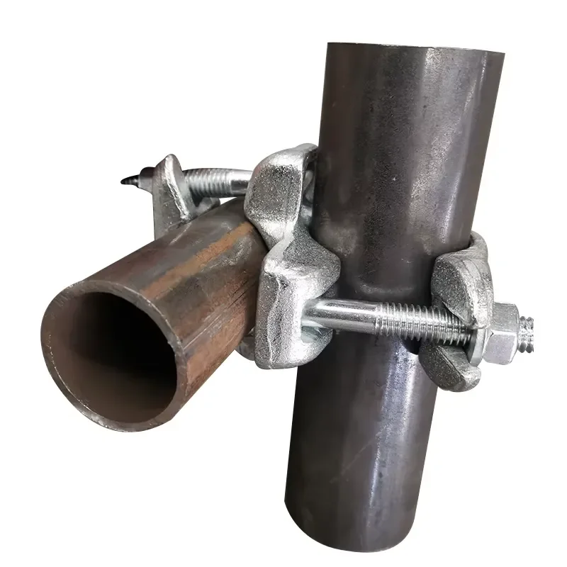 Scaffolding Parts Pressed Couplers Q235 Double Coupler Types of Scaffolding Clamps for Pipe