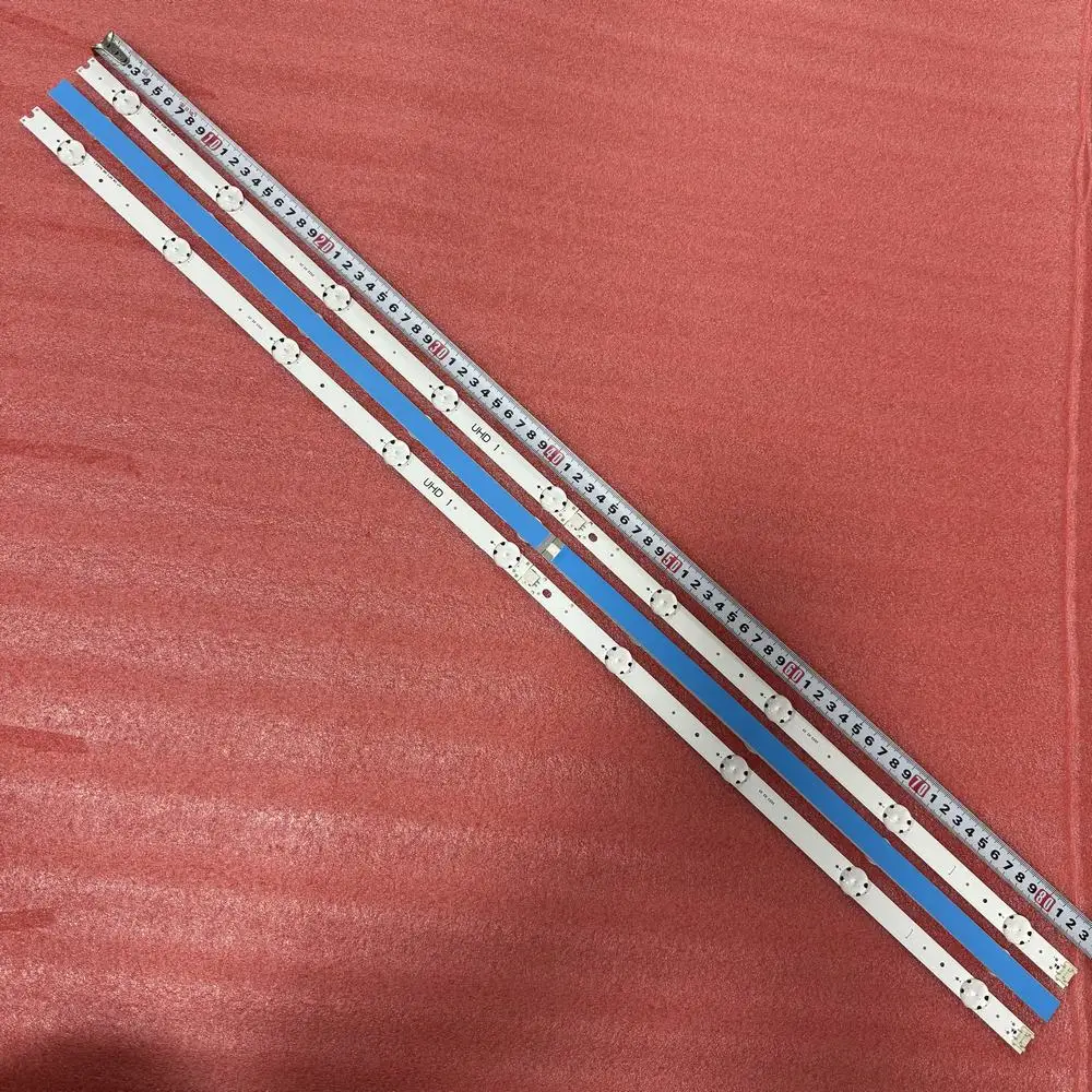 3PCS 840mm LED bar For 43UH6810 43UH6880 43UH7507 43UH661V 43UH656V 43UH668V 43UH676V 43UH650V 6916L-2563A LC430DGG FJ M1 M2 M7