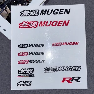 Mugen R Autor und Windows -Aufkleber, Motorrad, Honda Fit, Civic Type R, City Cr Z, Legende Odyssey Stepwgg, 6 Honda Fit Sales - №4