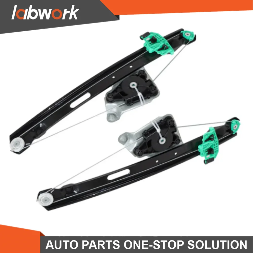 

2PCS Power Window Regulator Rear Row Left and Right Without Motor Replacement for BMW 2006-2011 E90 E91 325i 328i 330i 335i