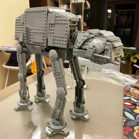 VOGKOO Spaceship mini version AT-AT transport armored robot 1267pcs model building blocks puzzle assembly toy boy birthday gift