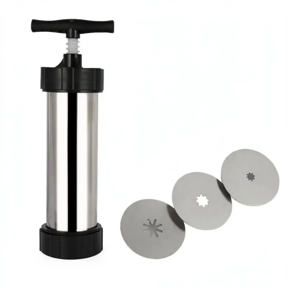 Stainless Steel Manual Sausage Maker Stuffer Tool For Homemade Meat Products Durable Kitchen Appliance For Cooking Enthusiasts