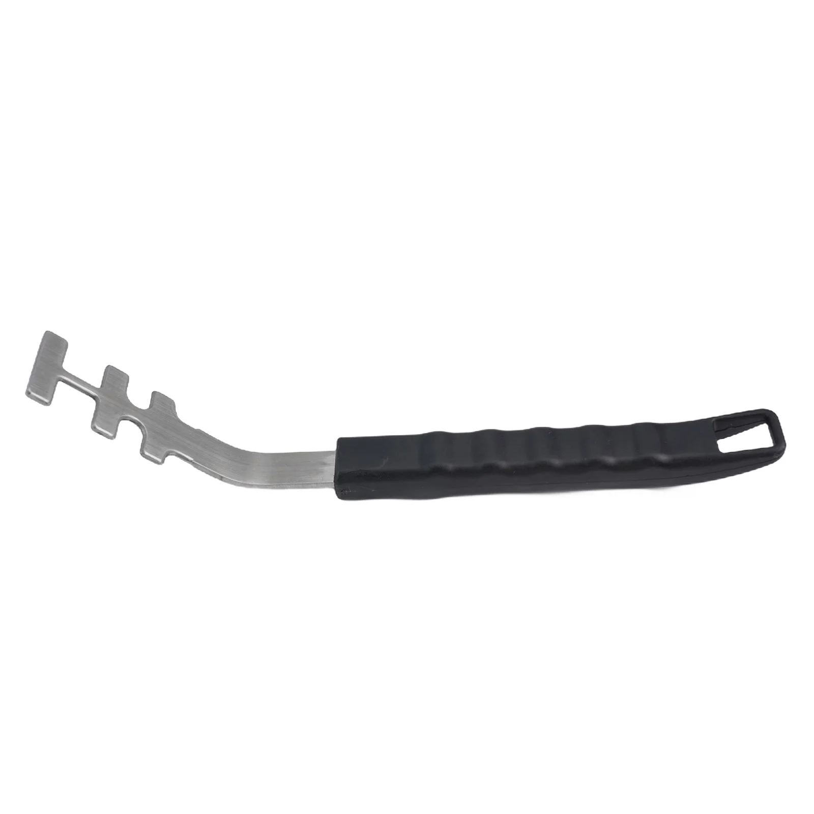 

Heat Resistant Grill Grate Lifter Tool Stainless Steel and PP Plastic Construction Quick and Safe Grate Adjustments